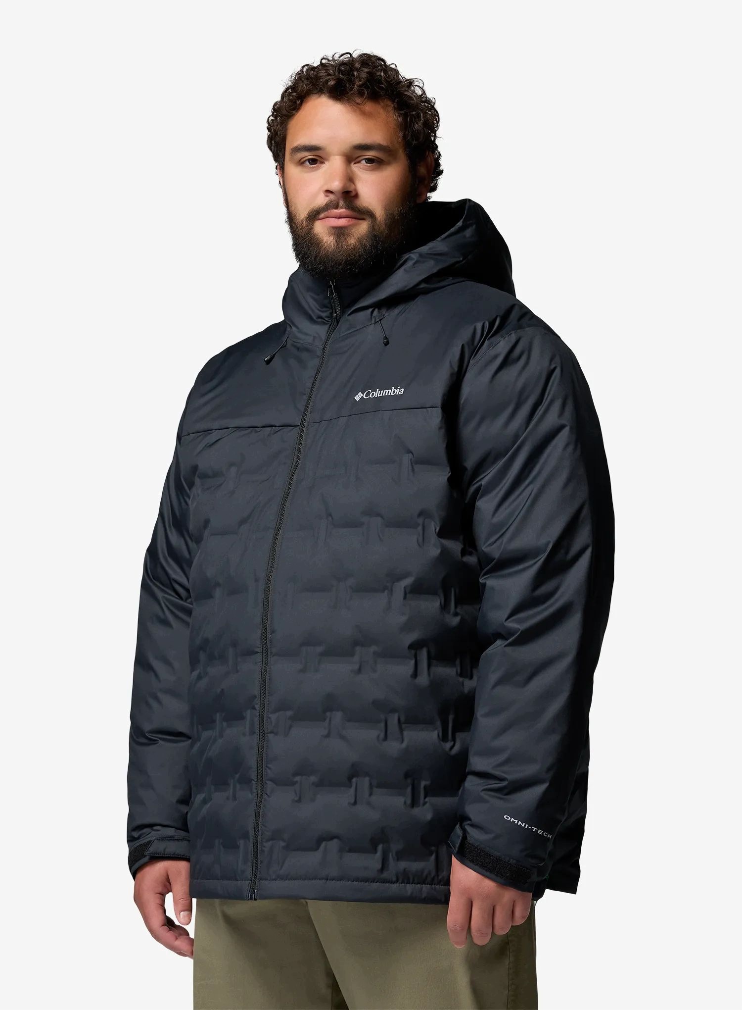 Kurtka puchowa Columbia Grand Trek IV Down Hooded Jacket black L