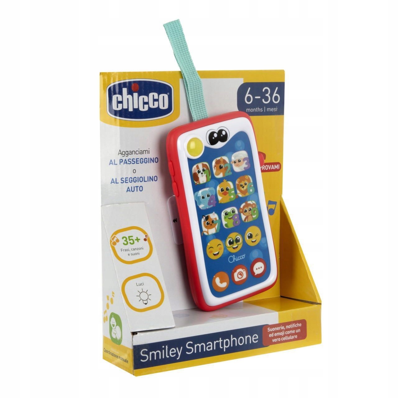 CHICCO Mój Pierwszy Smartfon Polsko-Angielski Marka Chicco