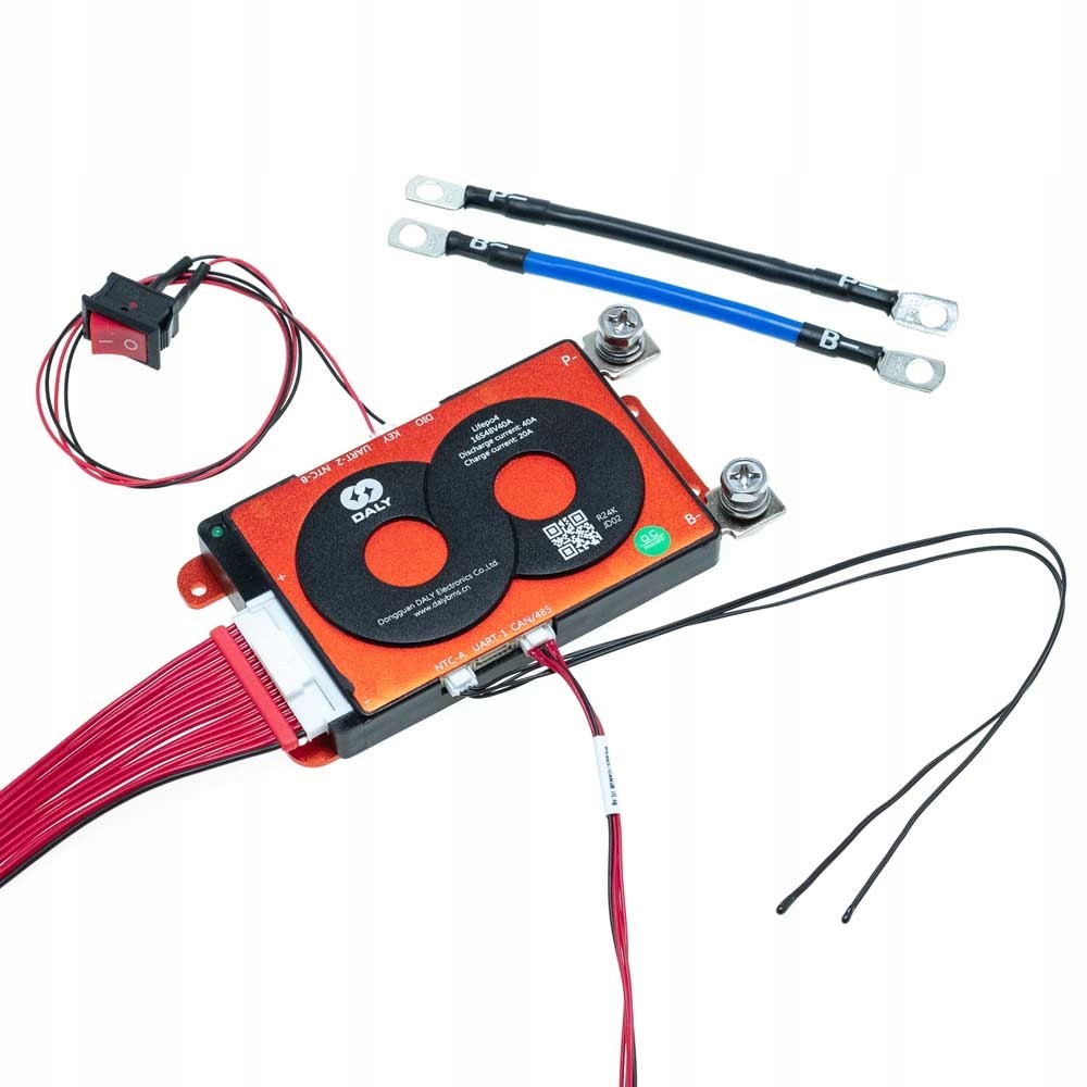 Modul Smart Bms 16S 40A LiFePO4 Balanser-K Bt, WiFi