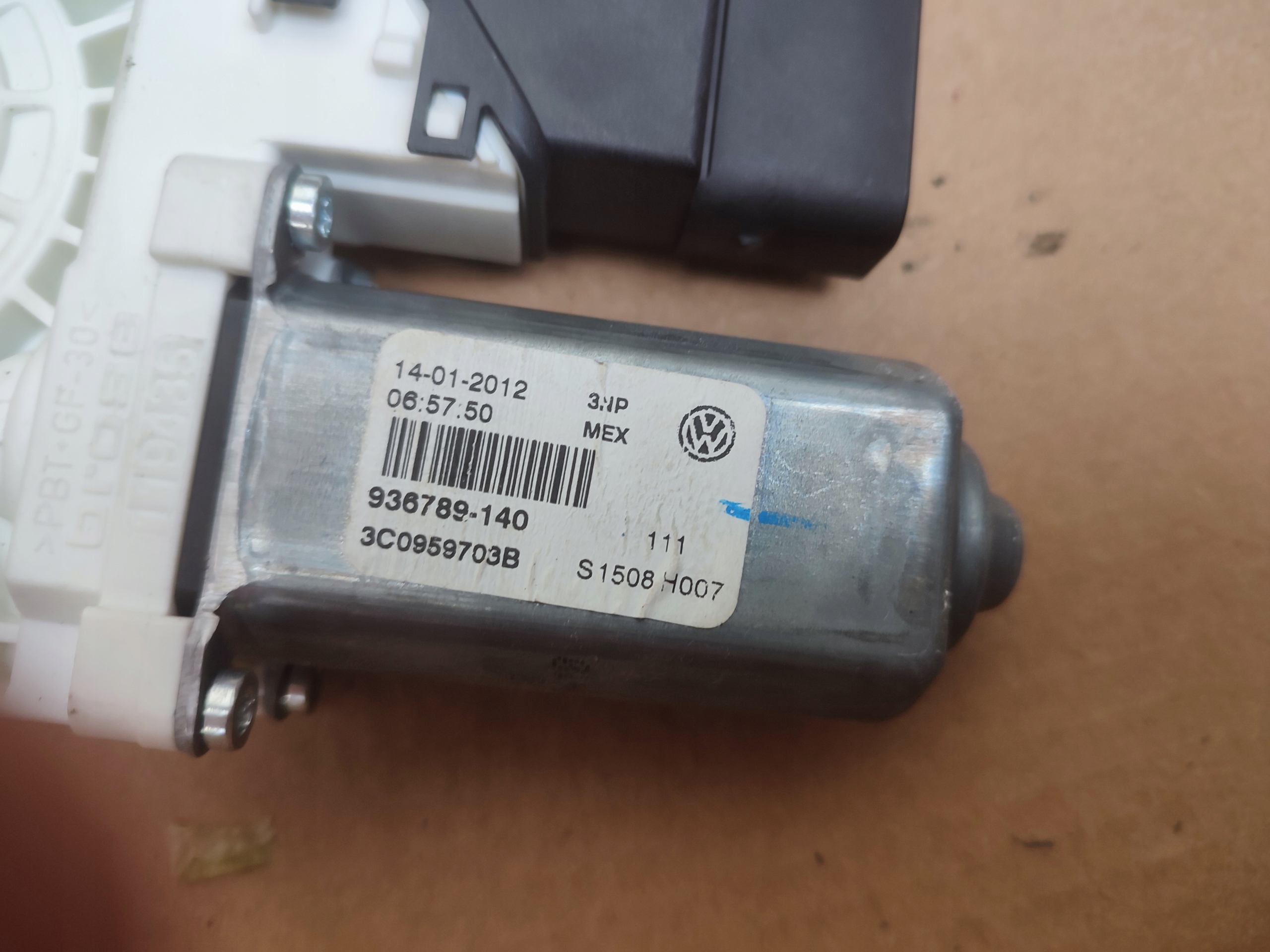mini motor windows left rear rear part VOLKSWAGEN 3C0959703B