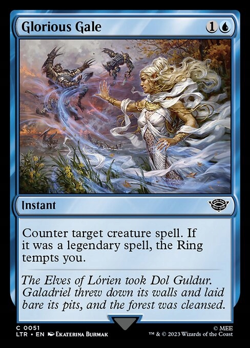 Mtg Ltr #51 Glorious Gale