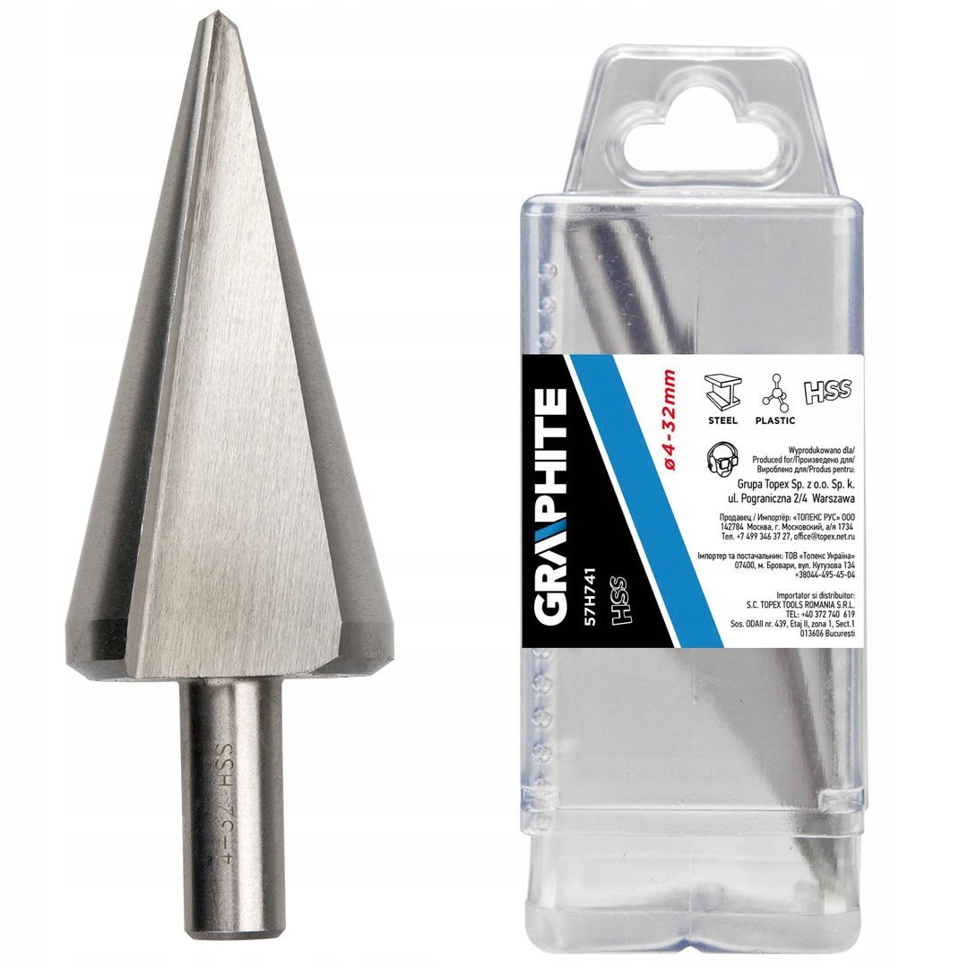 Wiertło bezstopniowe 4-32mm 57H741 Graphite