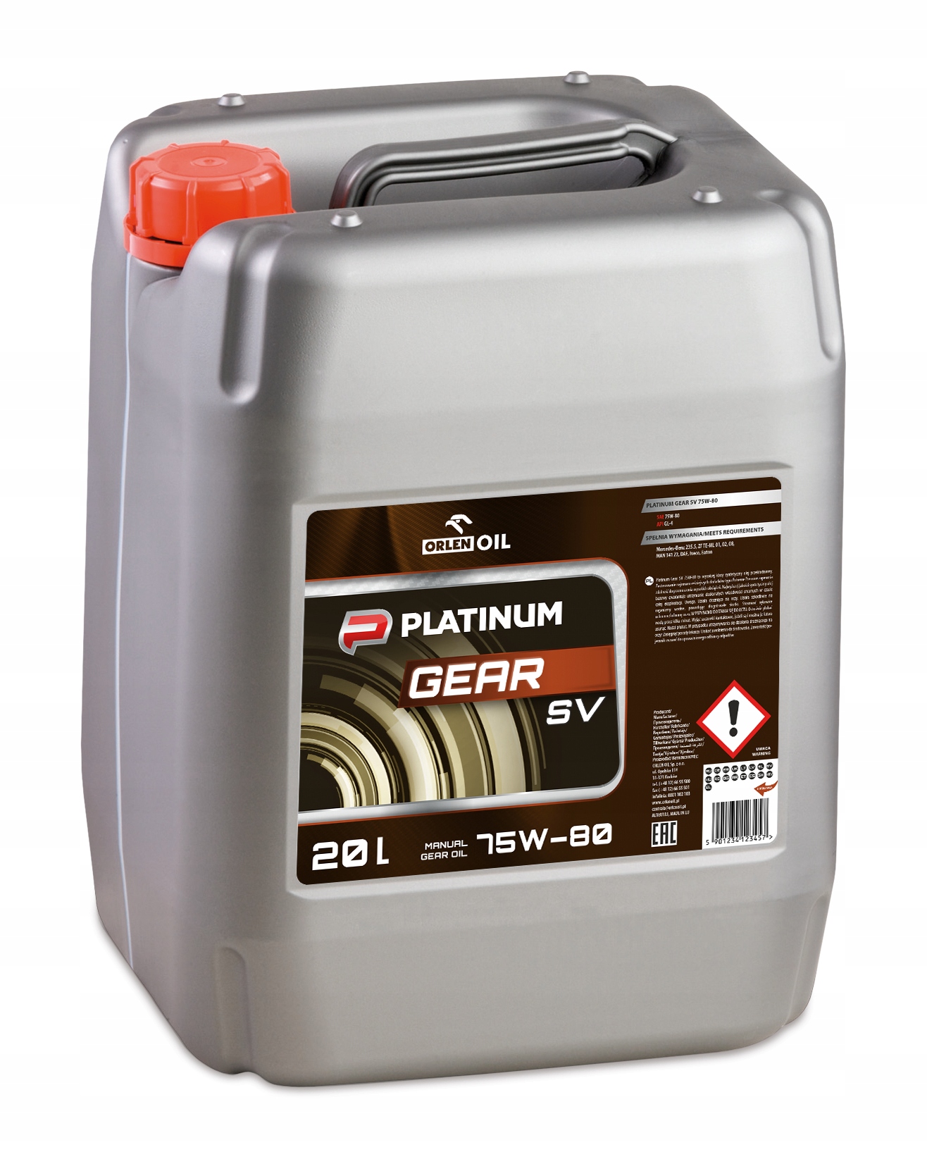 Prevodový Olej Orlen Platinum Sv 75W80 20L