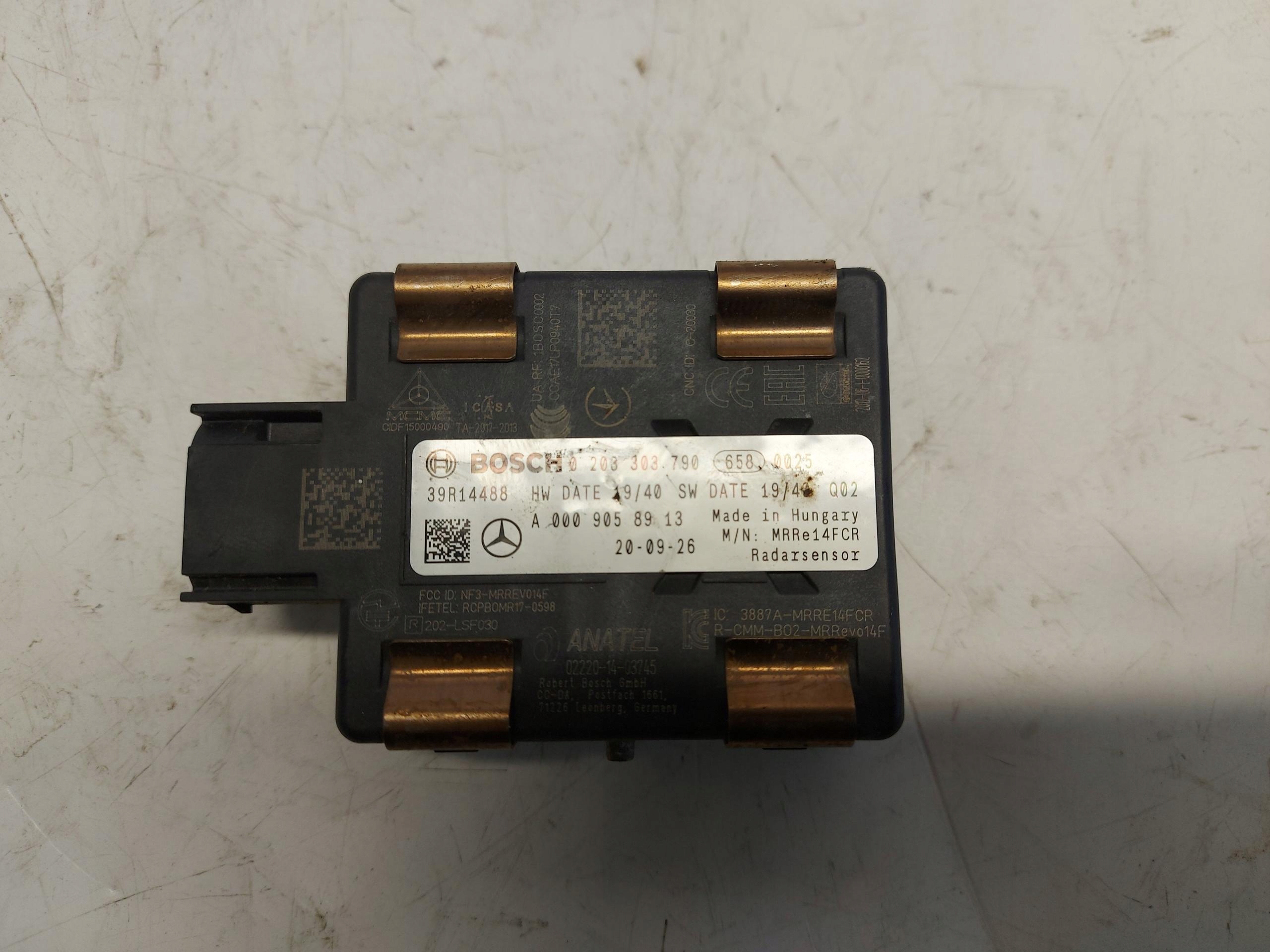 Mercedes EQC 400 W293 RADAR Sensor SENSOR A0009058913