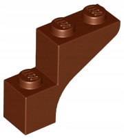 

Lego 88292 Łuk 1x3x2 brązowy Nowy (1g)
