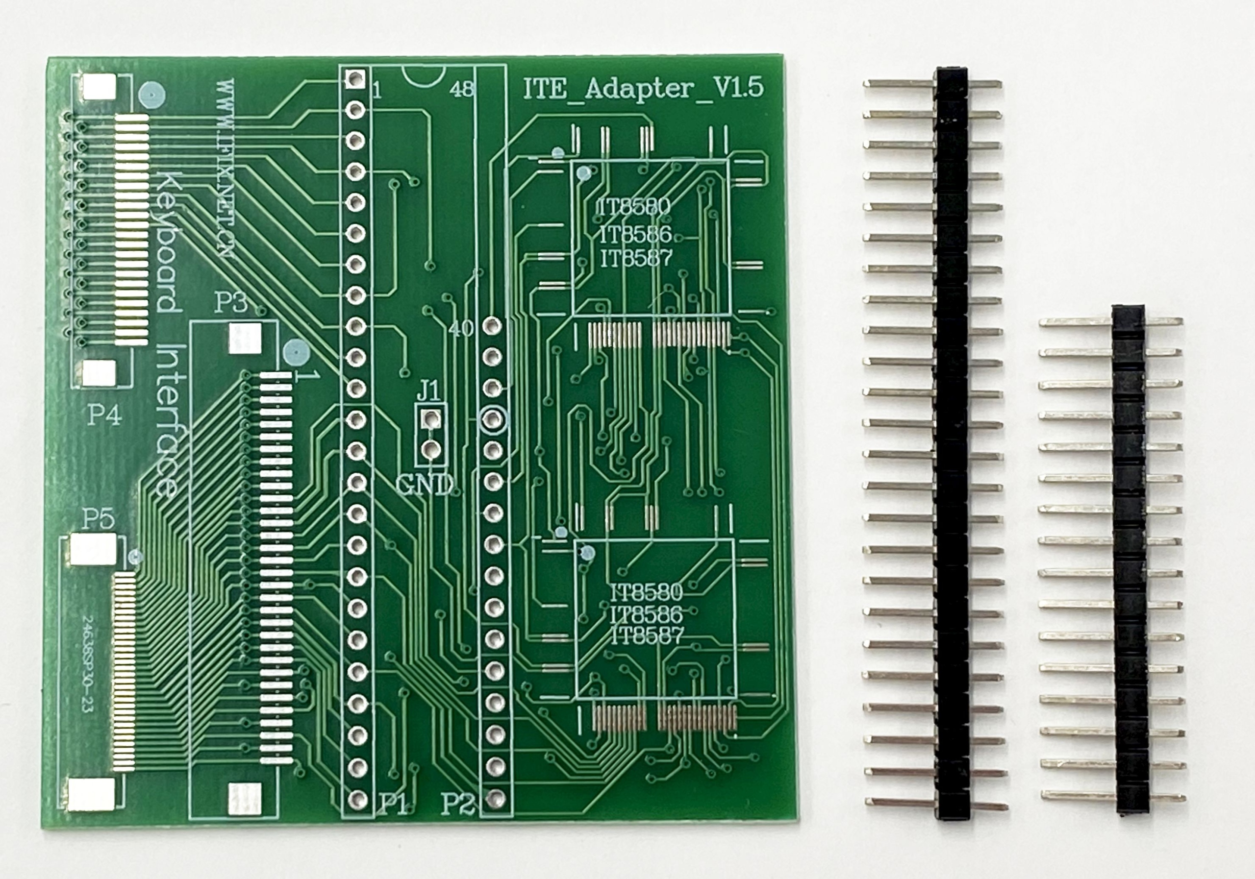 Adapter ITE(LQFP128)-->PDIP40 dla RT809H/RT809F