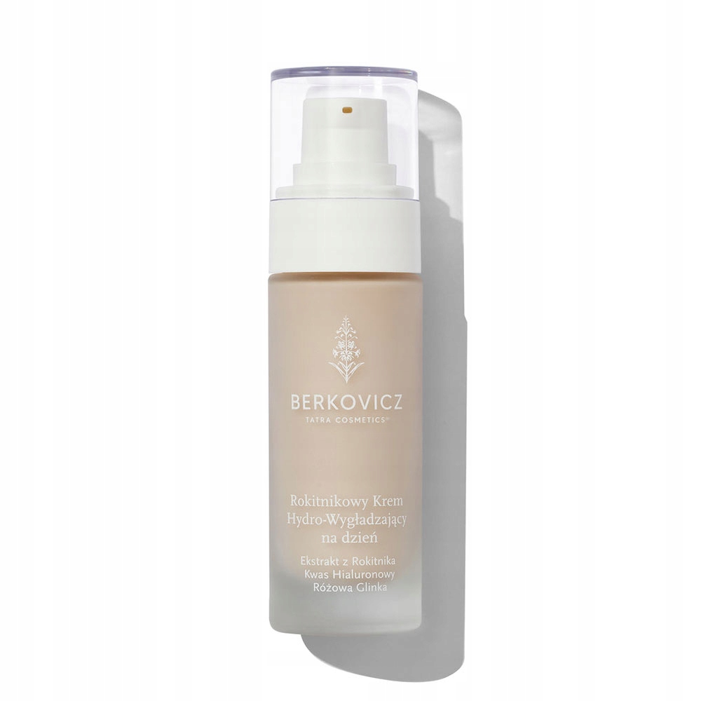 Krem wygładzający z rokitnikiem i kwasem hialuronowym Berkovicz 30 ml