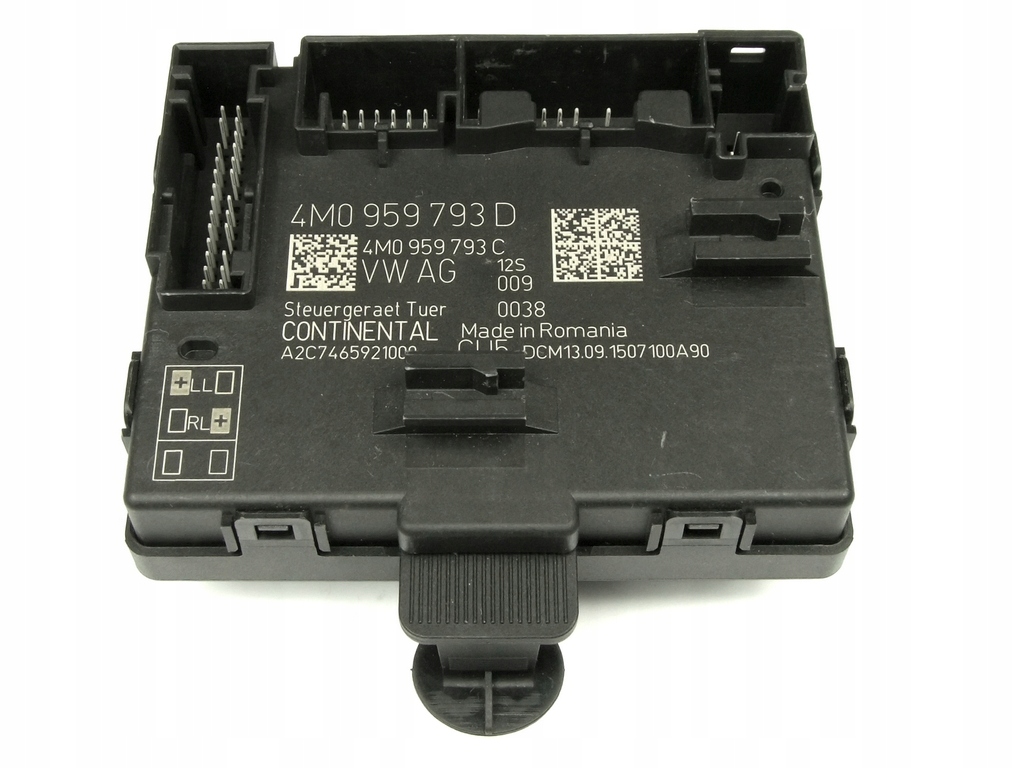 4M0959793D - Ауди К7 4М А4 модуль водитель двери 4М0959793Д