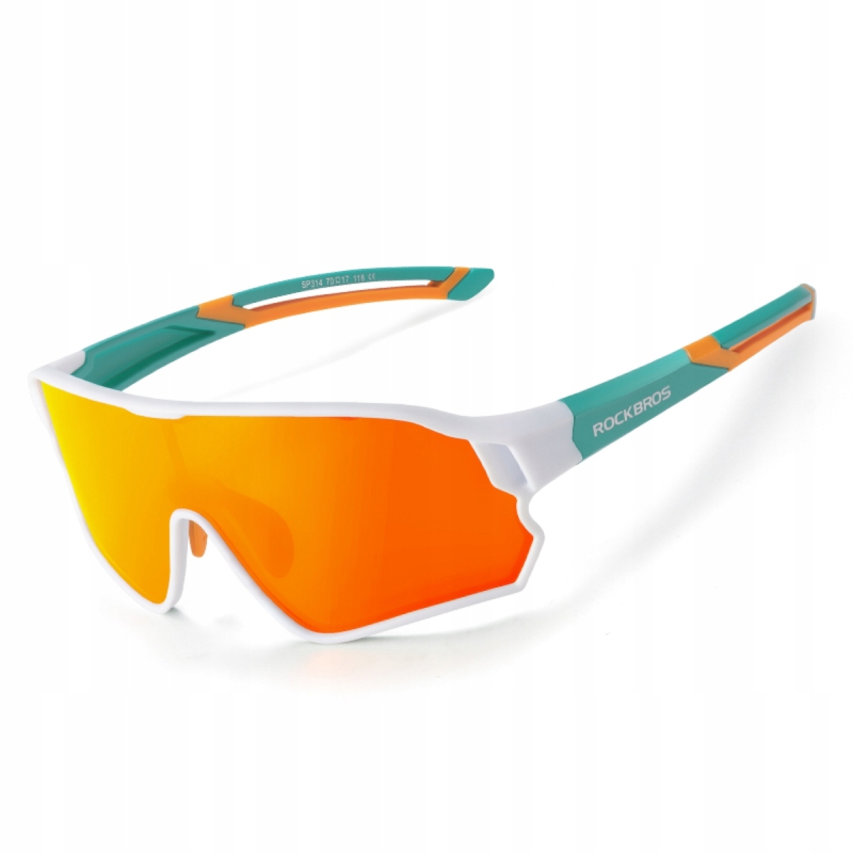 Okulary rowerowe dziecięce Rockbros, polaryzacyjne z filtrem Uv, na rower