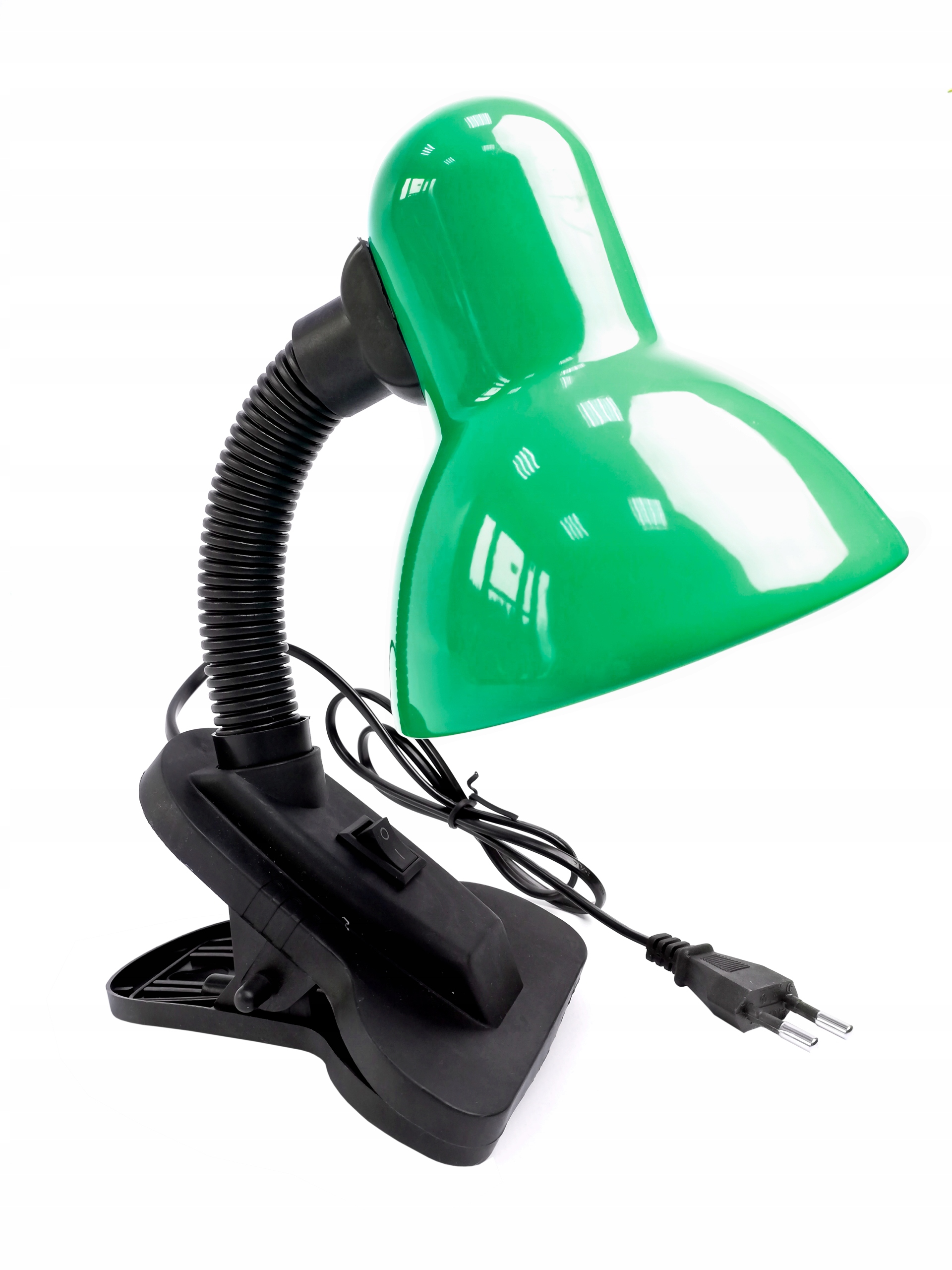 LAMPKA BIURKOWA Z KLIPSEM REGULOWANA LAMPA STOŁOWA KLOSZ Rodzaj gwintu E27