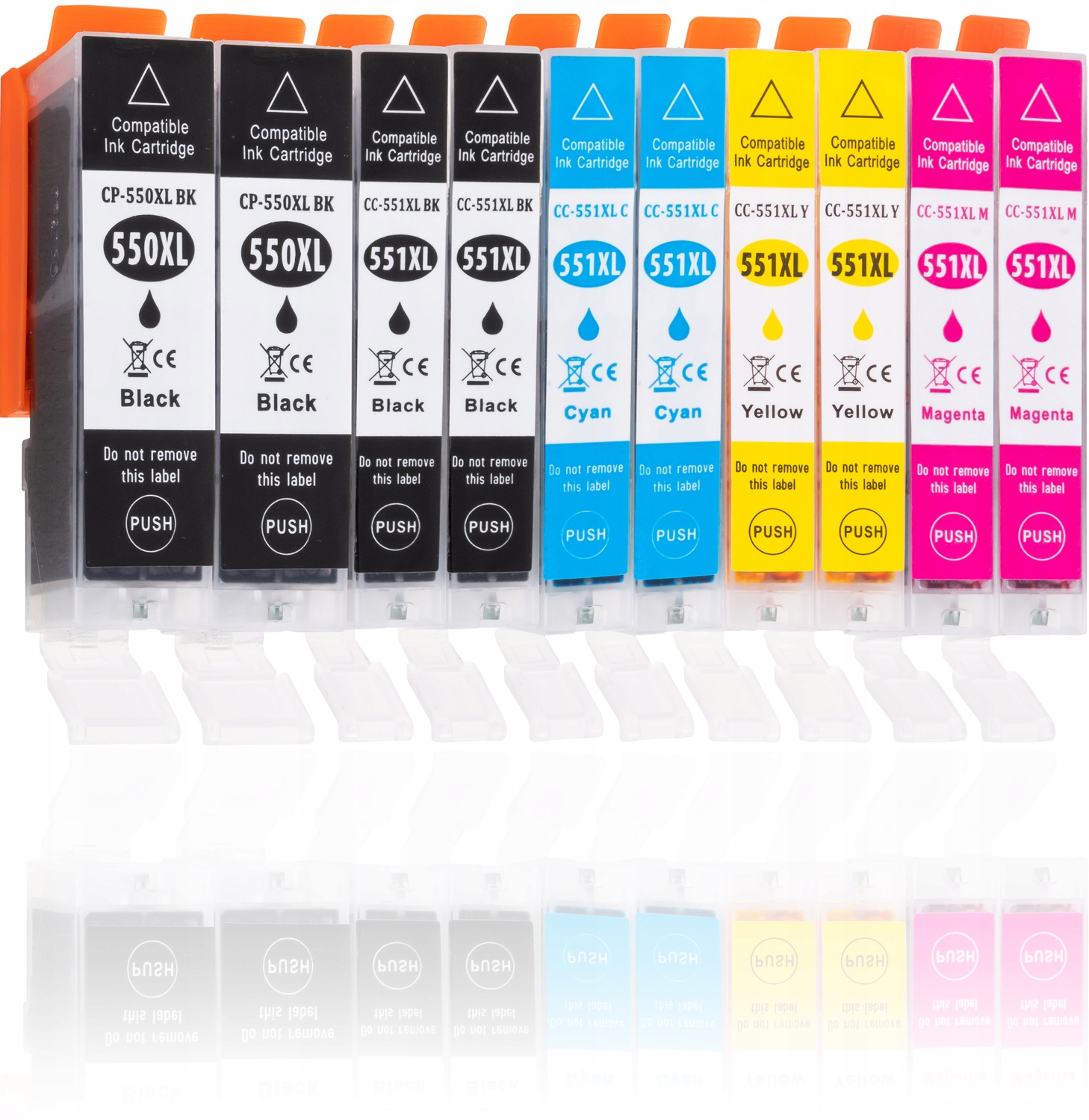 

10 Tusze XXL do Canon Pixma IP7250 MG5650 MG5550