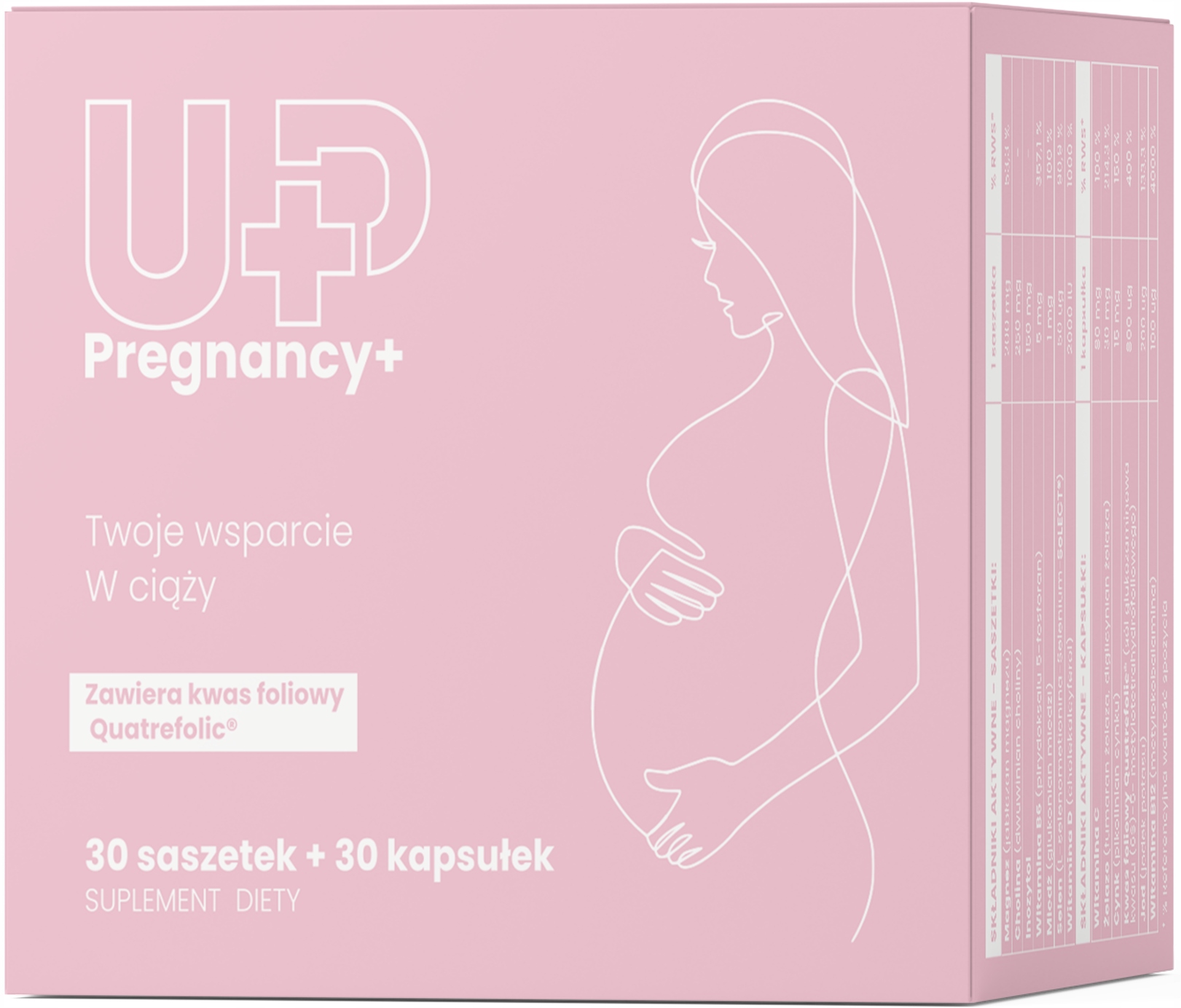 Up Pregnancy+ Up Health Pharma 30 sasz. 30 kaps. Dla kobiet w ciąży Jod