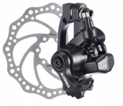 Mechanická kotoučová brzda Alhonga-set pro přední část