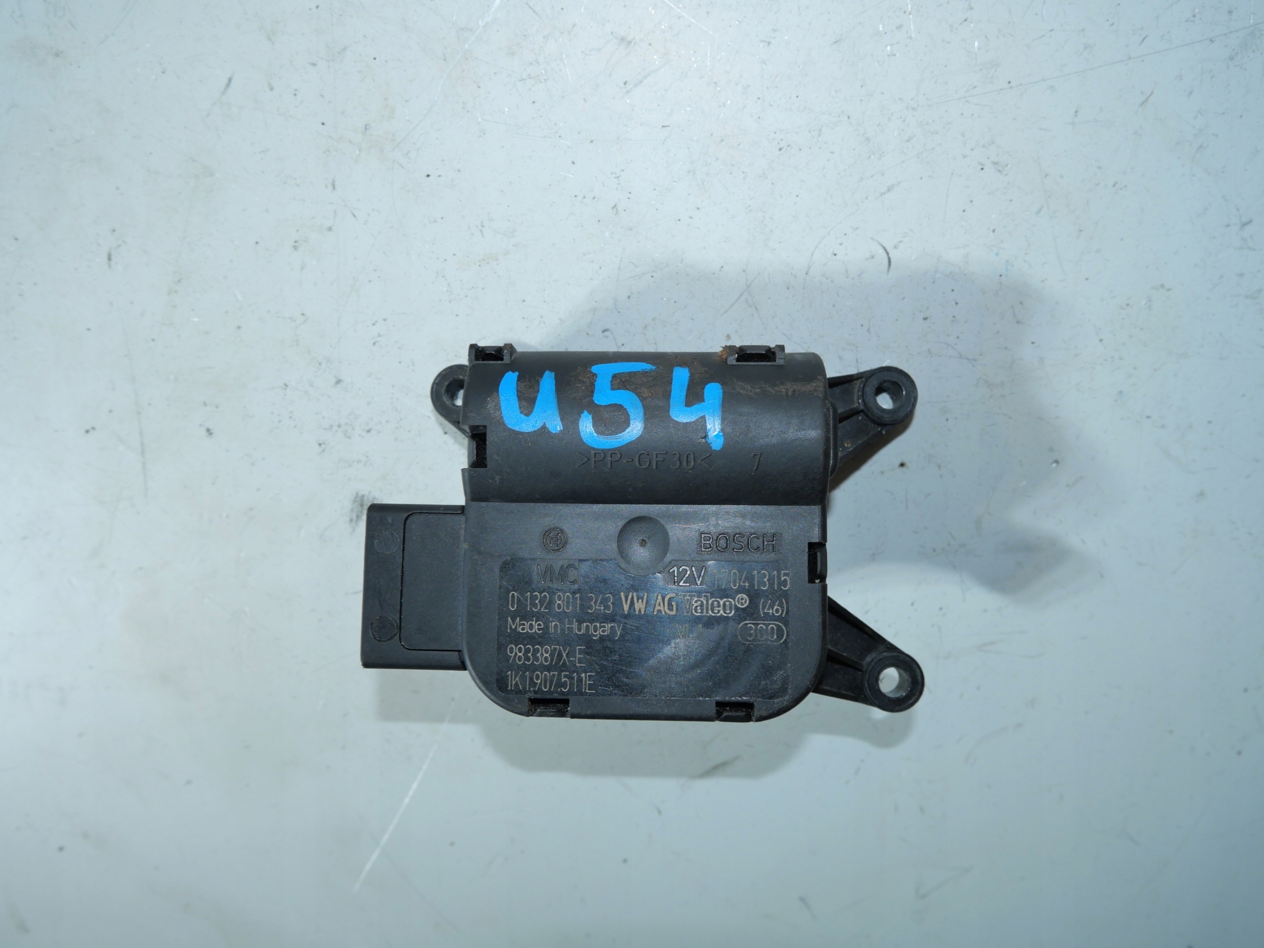 VW SEAT SKODA Micro moteur KLAP Bloc de chauffage complet 1K1907511E