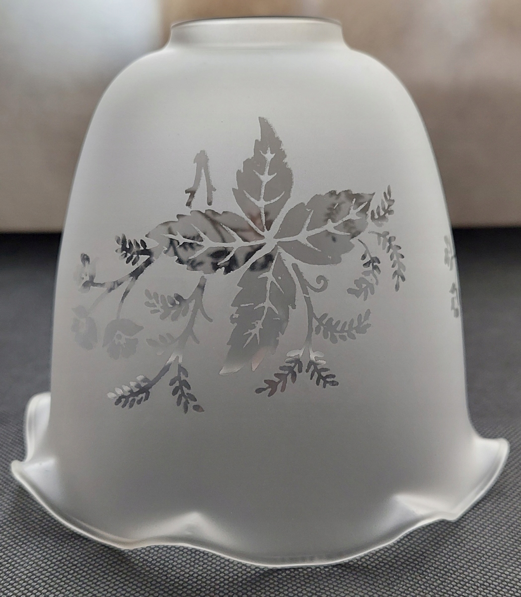 

Klosz szklany do lamp, żyrandoli, klosz E27