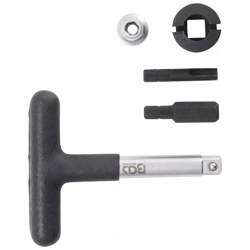 Sada klíčů na olejové zátky pro vypouštěcí šrouby 6,3 mm 1/4", 10 mm 3/8" 5 ks