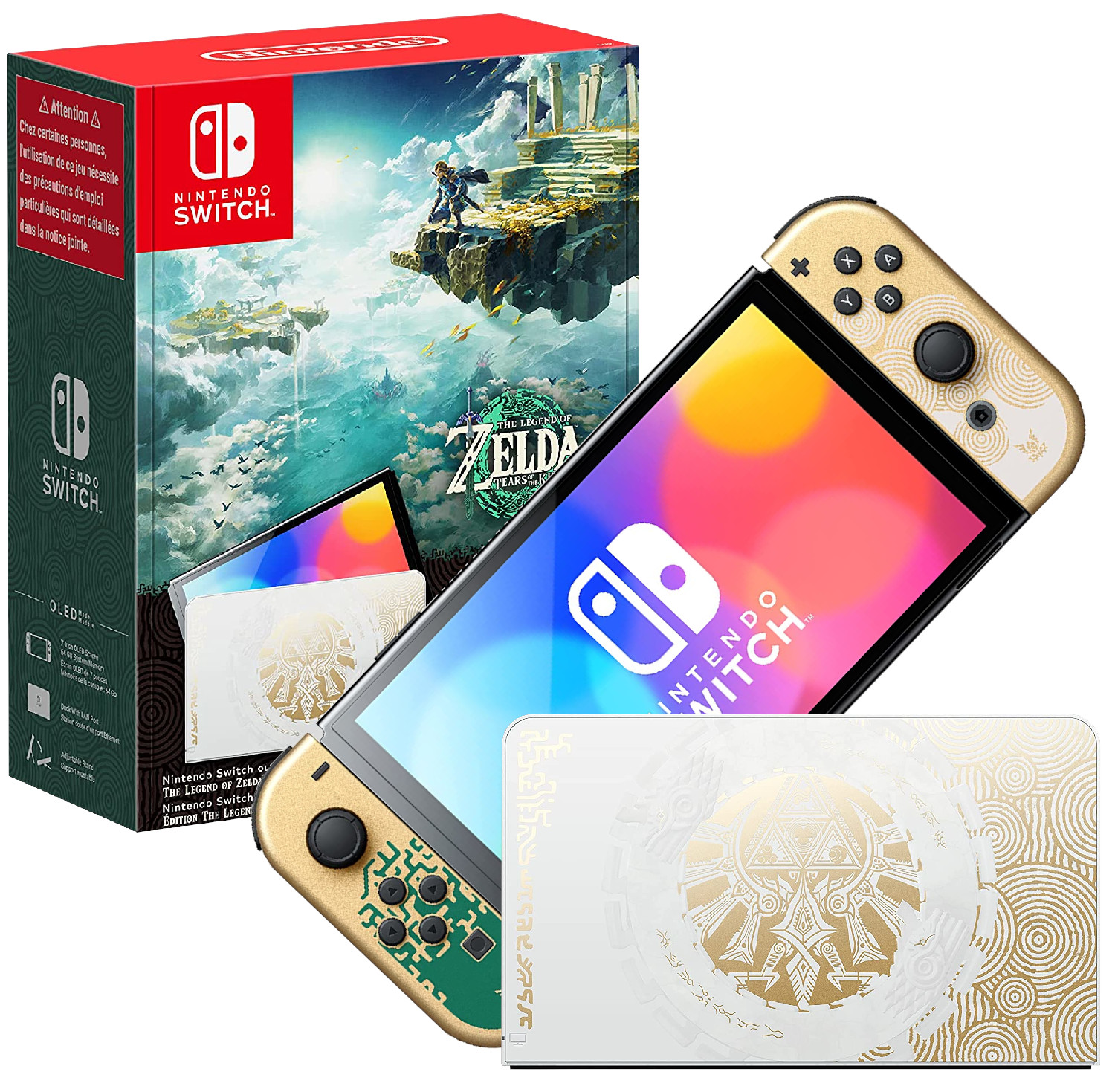 KONSOLA Nintendo Switch OLED - Zelda TOTK Edition - Sklep
