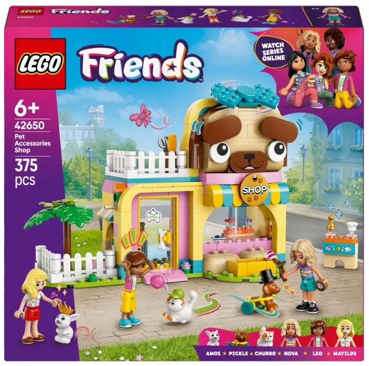 Lego Friends 42650 Obchod s doplňky pro zvířata
