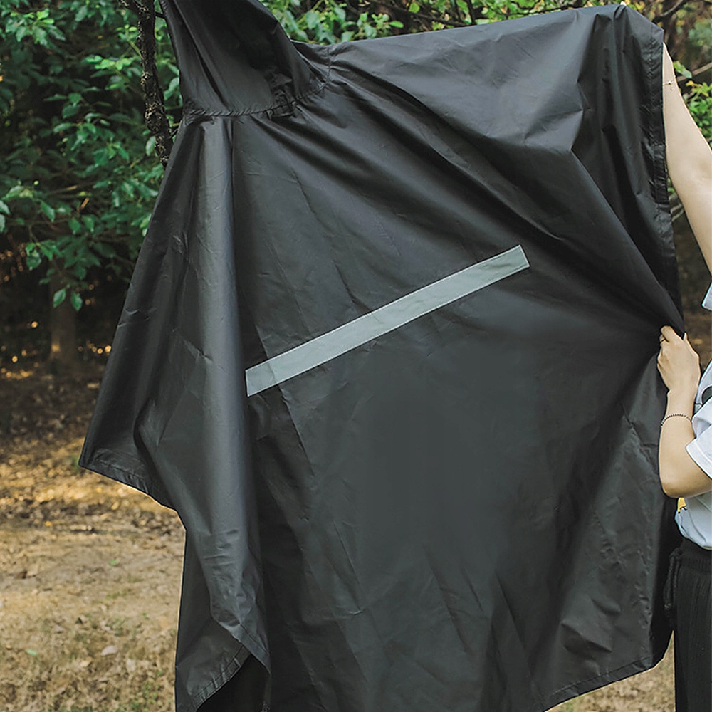 PONCZO WODOODPORNE PŁASZCZ PRZECIWDESZCZOWY Rozmiar L