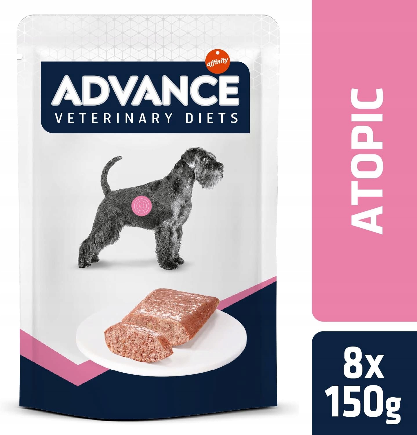 Levně Advance Vet Canine Atopic Kapsička 8X150G