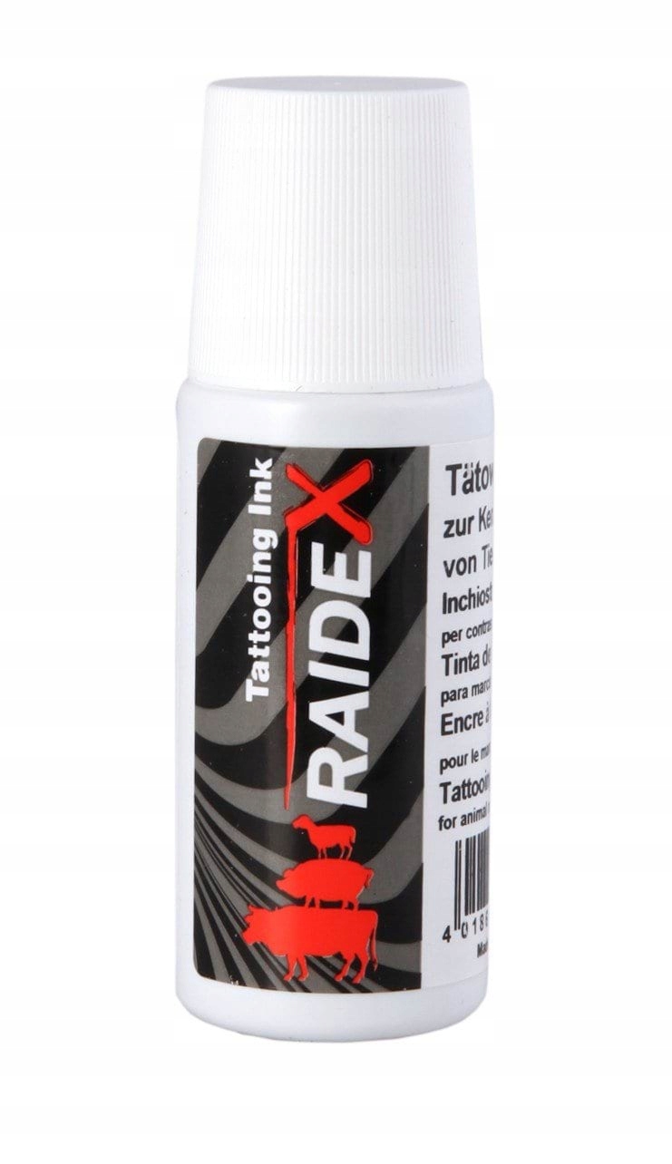 Чернила для татуировок Raidex, черные, roll-on, 65 мл