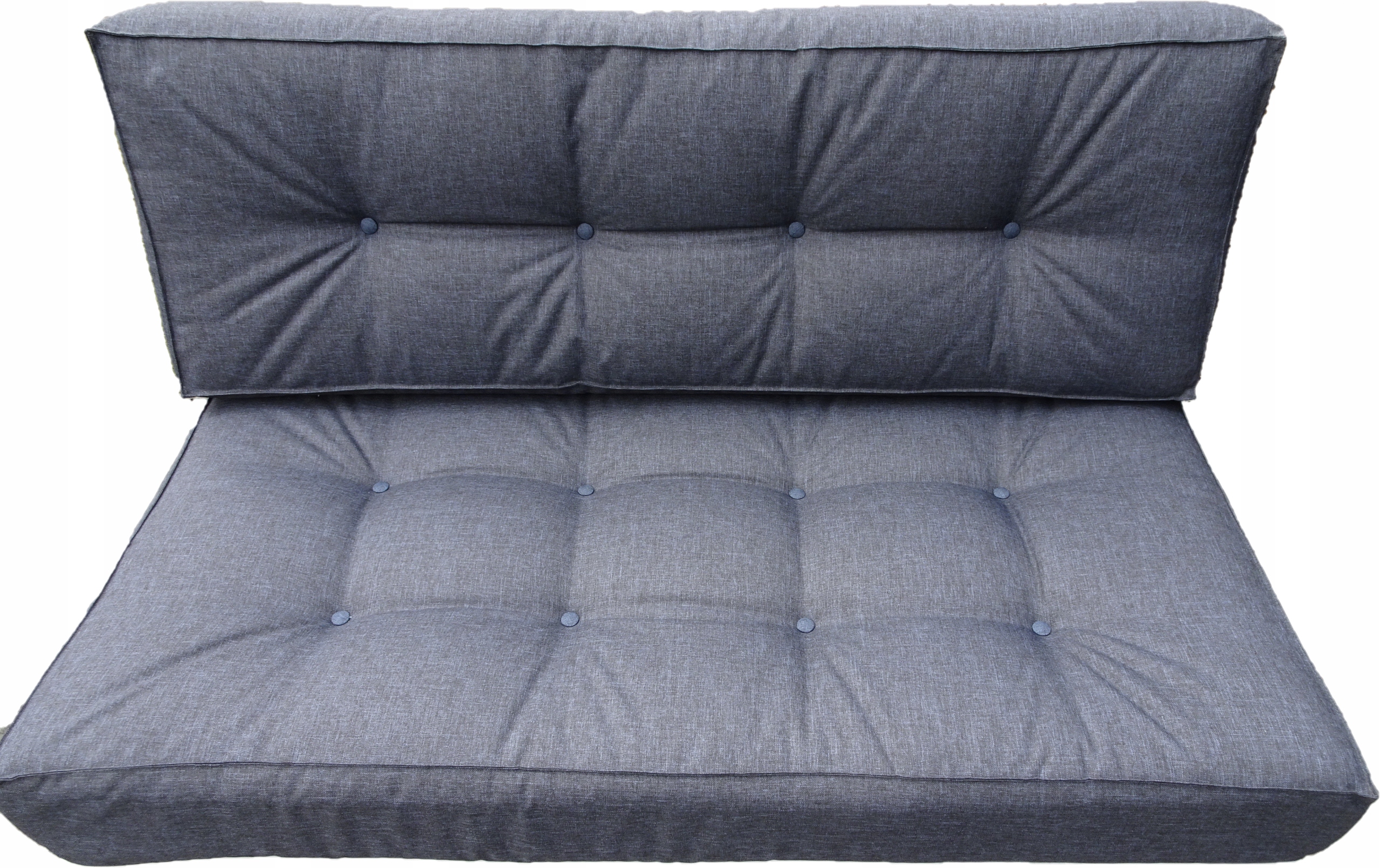 Poduszki na jedną Paletę 120 X 60 marine Proste Oparcie