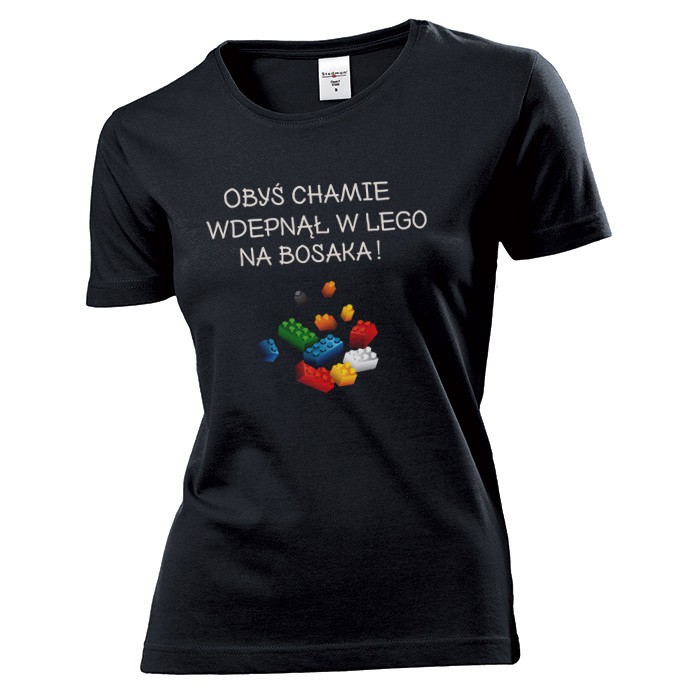 

Koszulka damska Obys Wdepnal W Lego XL