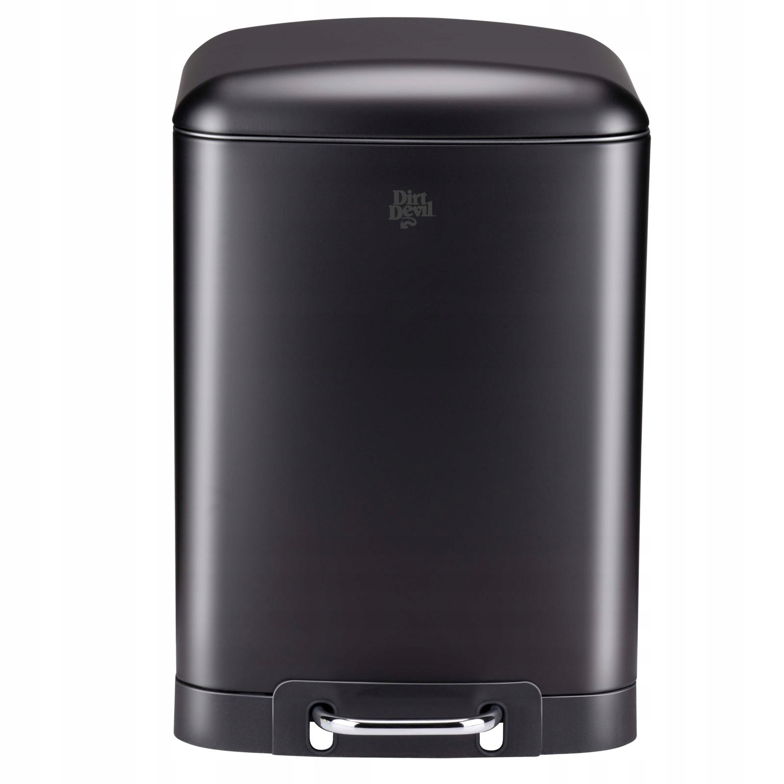 Levně Dirt-devil Odpadkový koš nášlapný 12 l tiché zavírání černá ED-249504