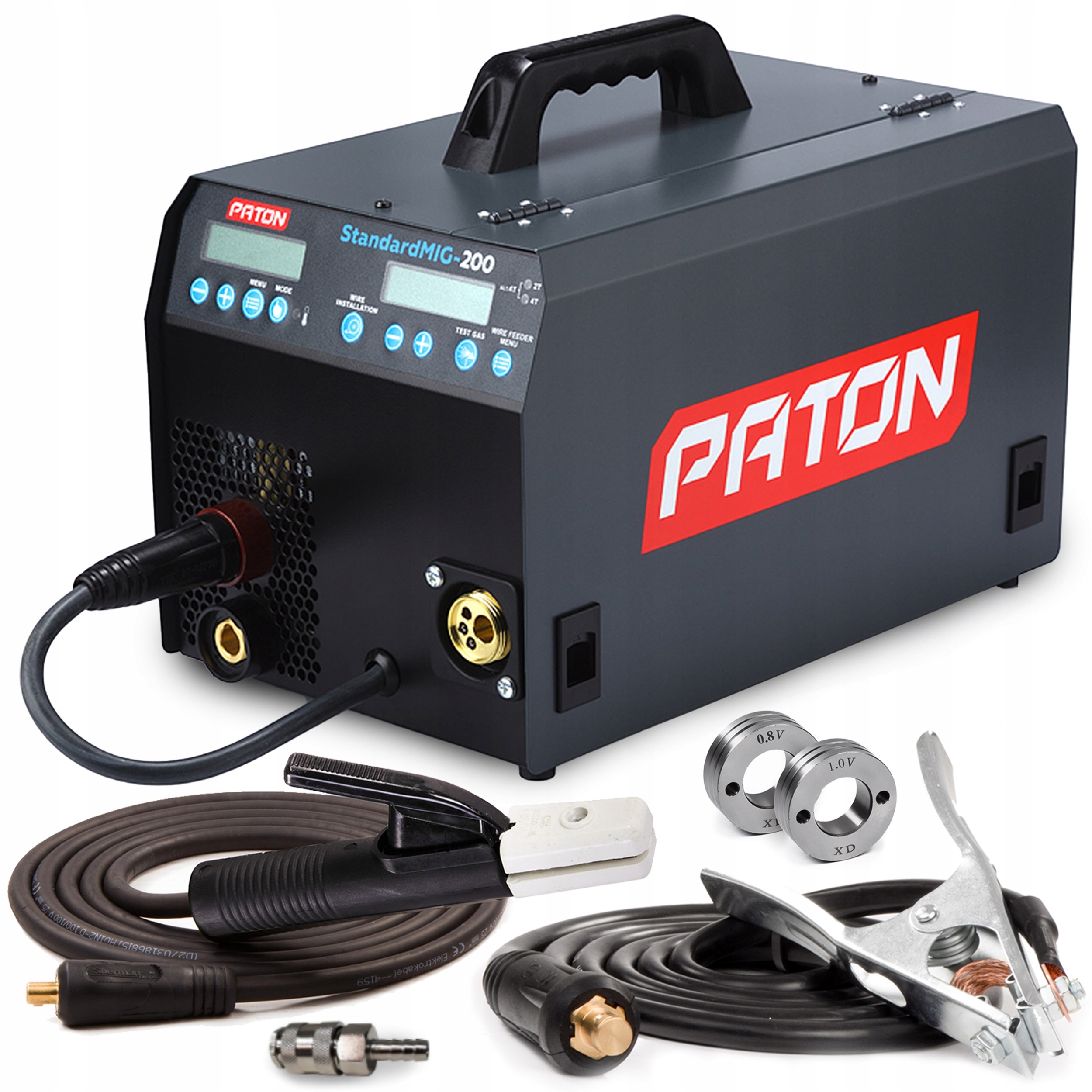 SPAWARKA INWERTEROWA PATON PSI 200 MIG MAG MMA TIG PULS 230V 200A 3W1 IGBT