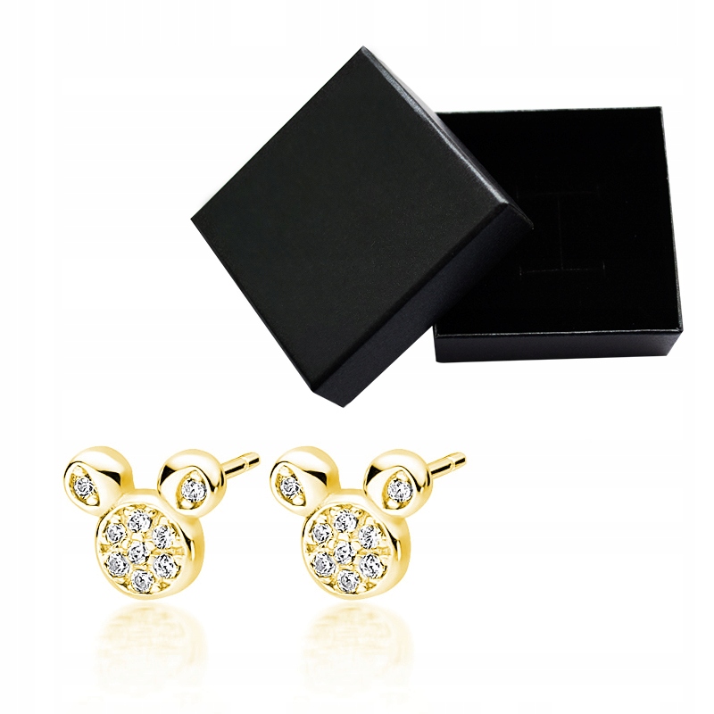 

Kolczyki Myszka Miki Sztyft Srebro 925 (j1256)