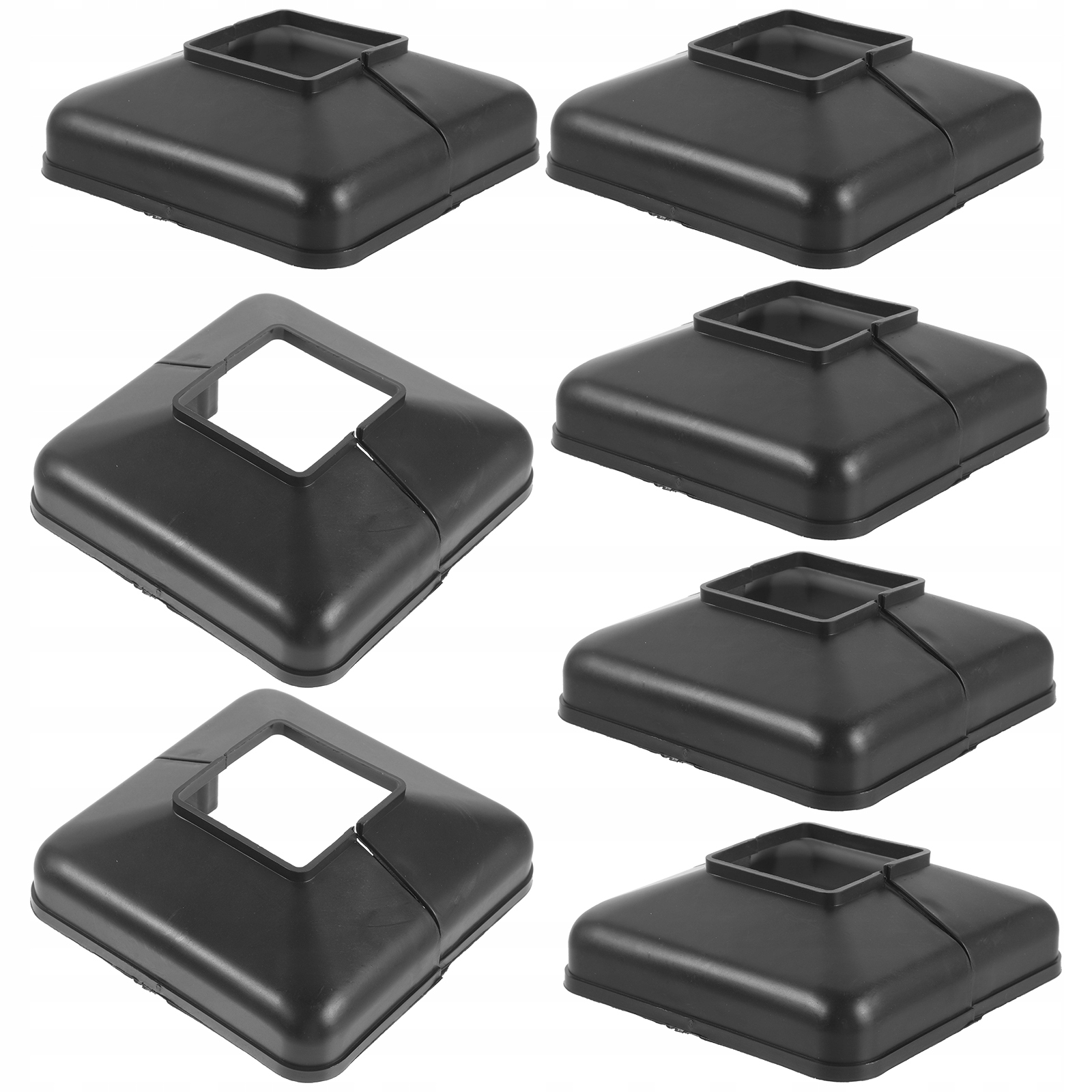 BALUSTRADY KWADRATOWE DO PŁOTU 6 SZT Liczba elementów w zestawie 0 szt.