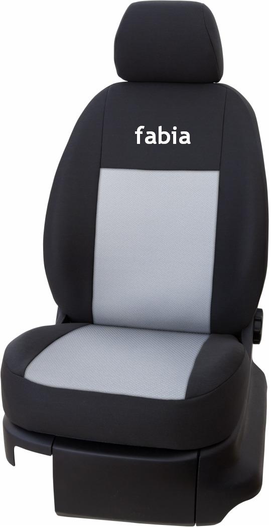 Autopoťahy Rs Design silver Fabia II