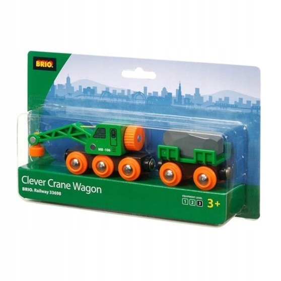 

Brio Kolejka Dźwig i wagon 33698