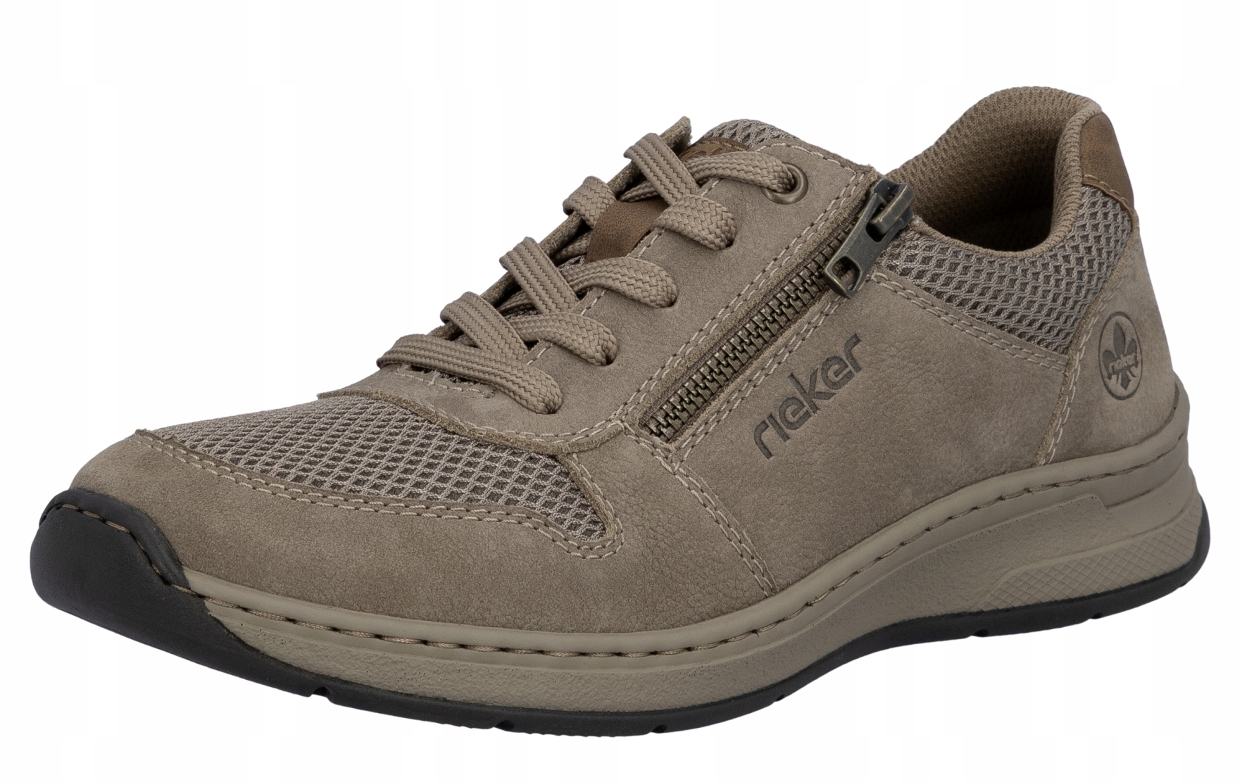 Rieker 14300-64 vel.44 béžové jarní kožené polobotky pro muže