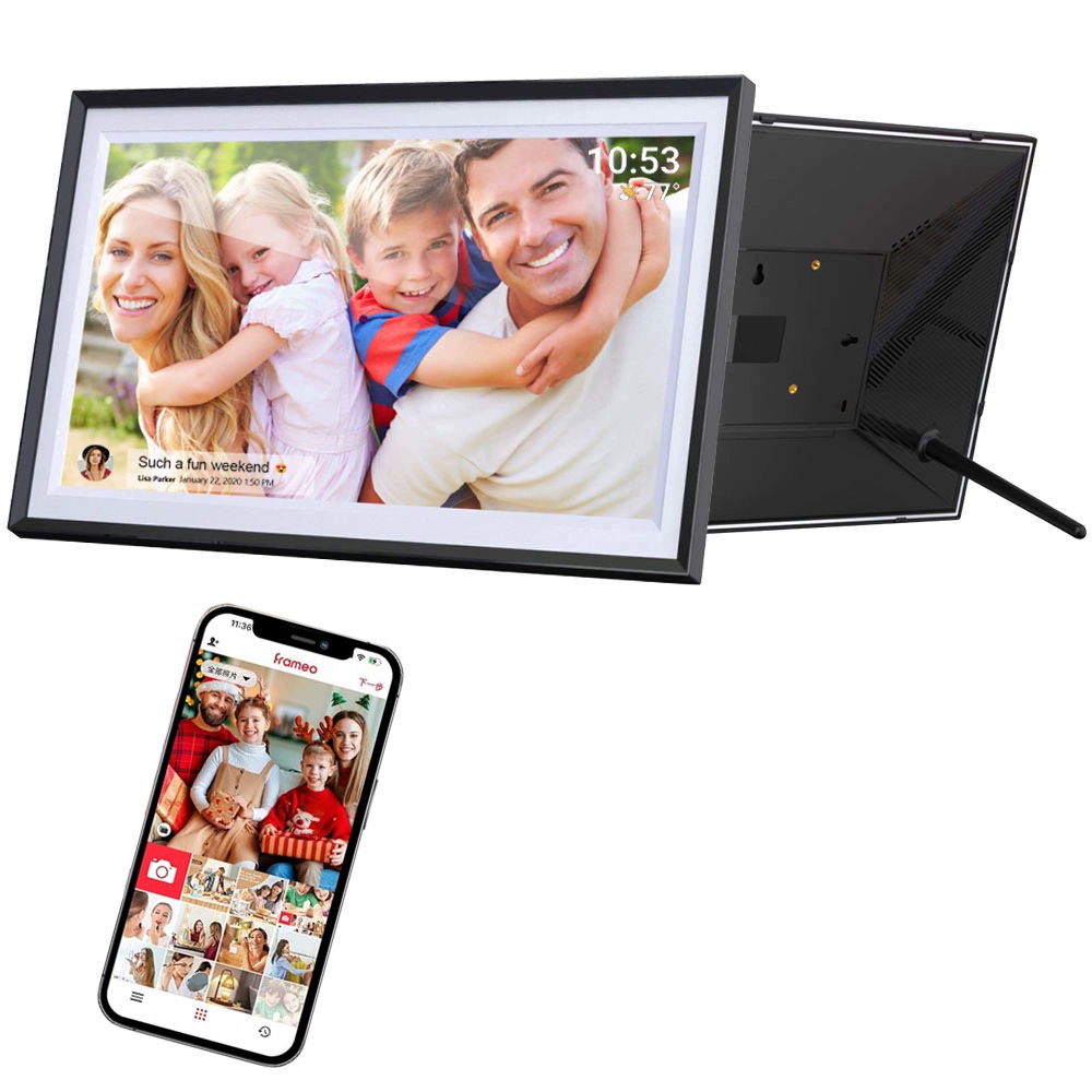 Digitální Rámeček Na Fotografie Frameo Wi-fi Hd Ips 15.6" Polština 32GB