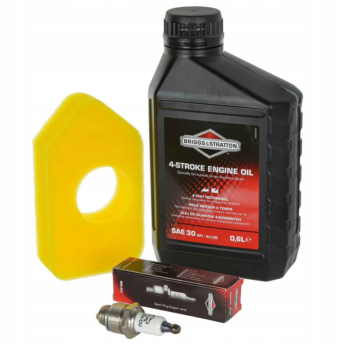 

Olej świeca filtr silnika Briggs Stratton zestaw
