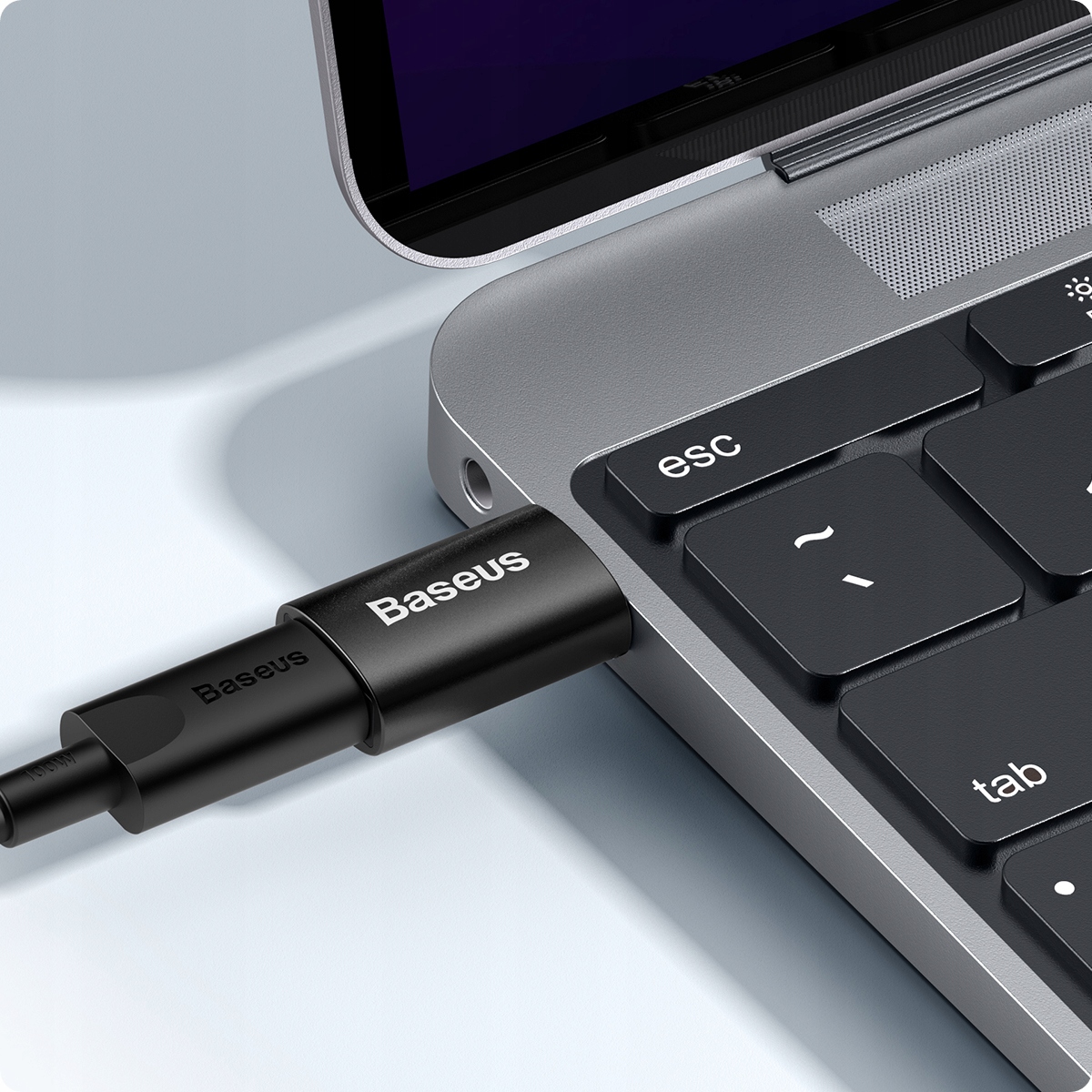 BASEUS ADAPTER PRZEJŚCIÓWKA OTG USB 3.1 USB-C do USB-A TRANSMISJA 10Gb/s Kod producenta ZJJQ000101