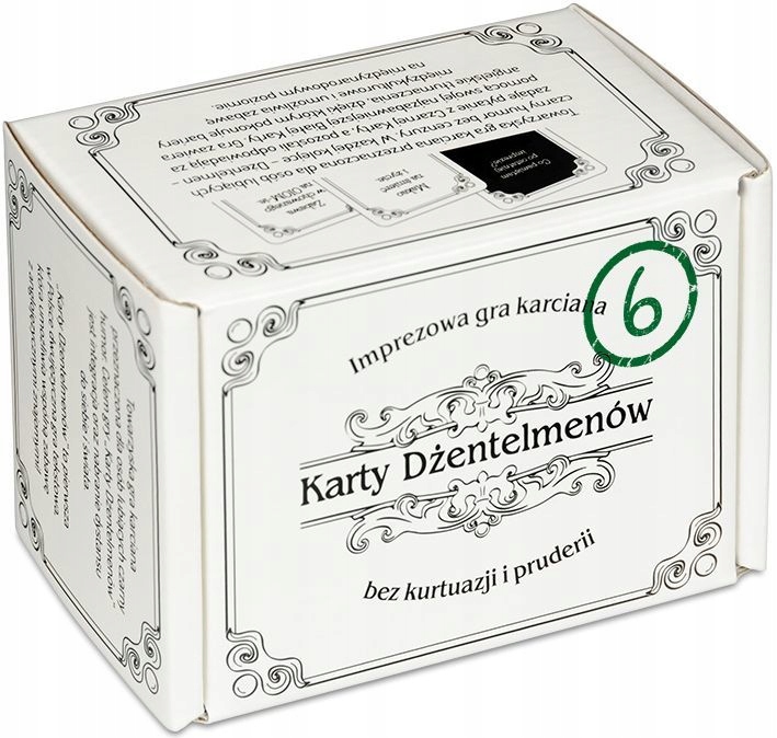 

Karty Dżentelmenów Epizod 6 Gra Imprezowa Kojar