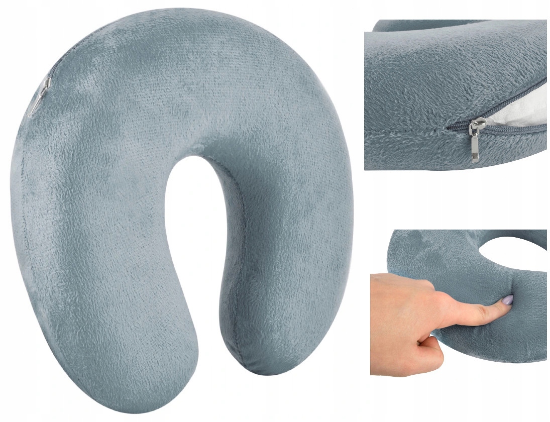 

Poduszka podróżna Rogal na szyje turystyczna foam