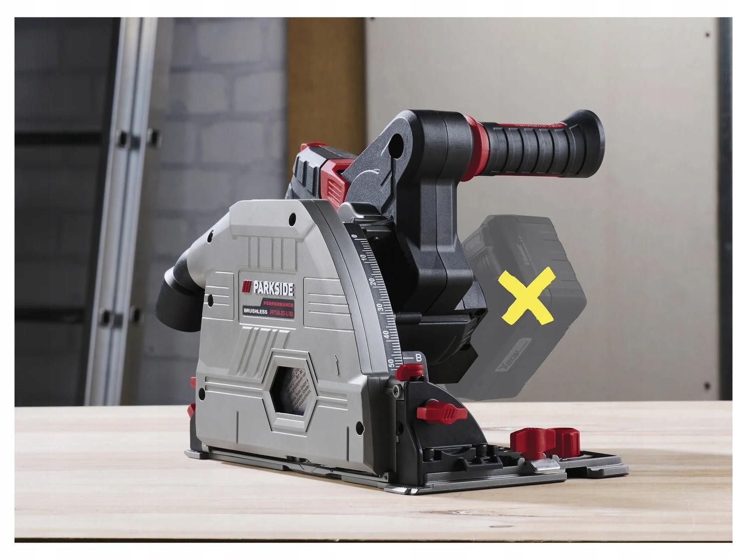 PARKSIDE PERFORMANCE PPTSA 20 АККУМУЛЯТОРНАЯ ПОГРУЖНАЯ ПИЛА