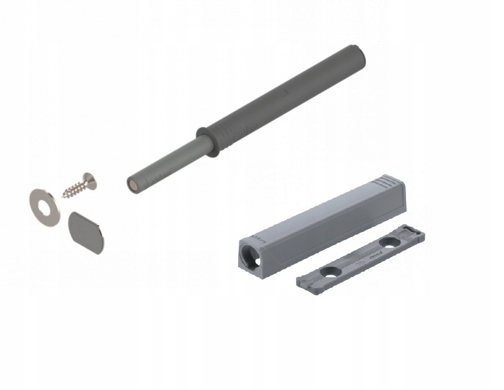 

Tip-on Blum 956A1004 Długi szary Adaper+ wkręty