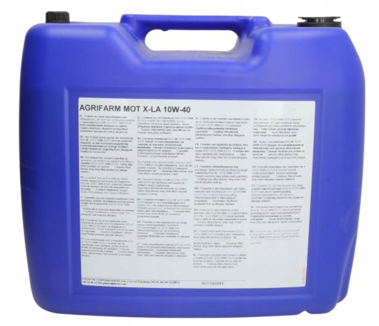 FUSH AGRIFARM MOT X-LA 10W40 20L Rodzaj półsyntetyczne