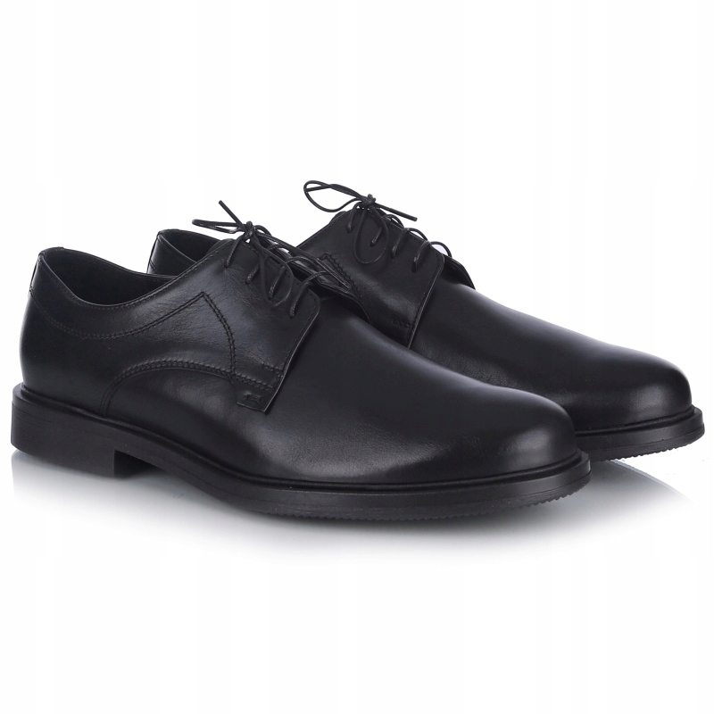 Pánské polobotky Agda 1617 Černé 299 černé elegantní Kůže VEL.43