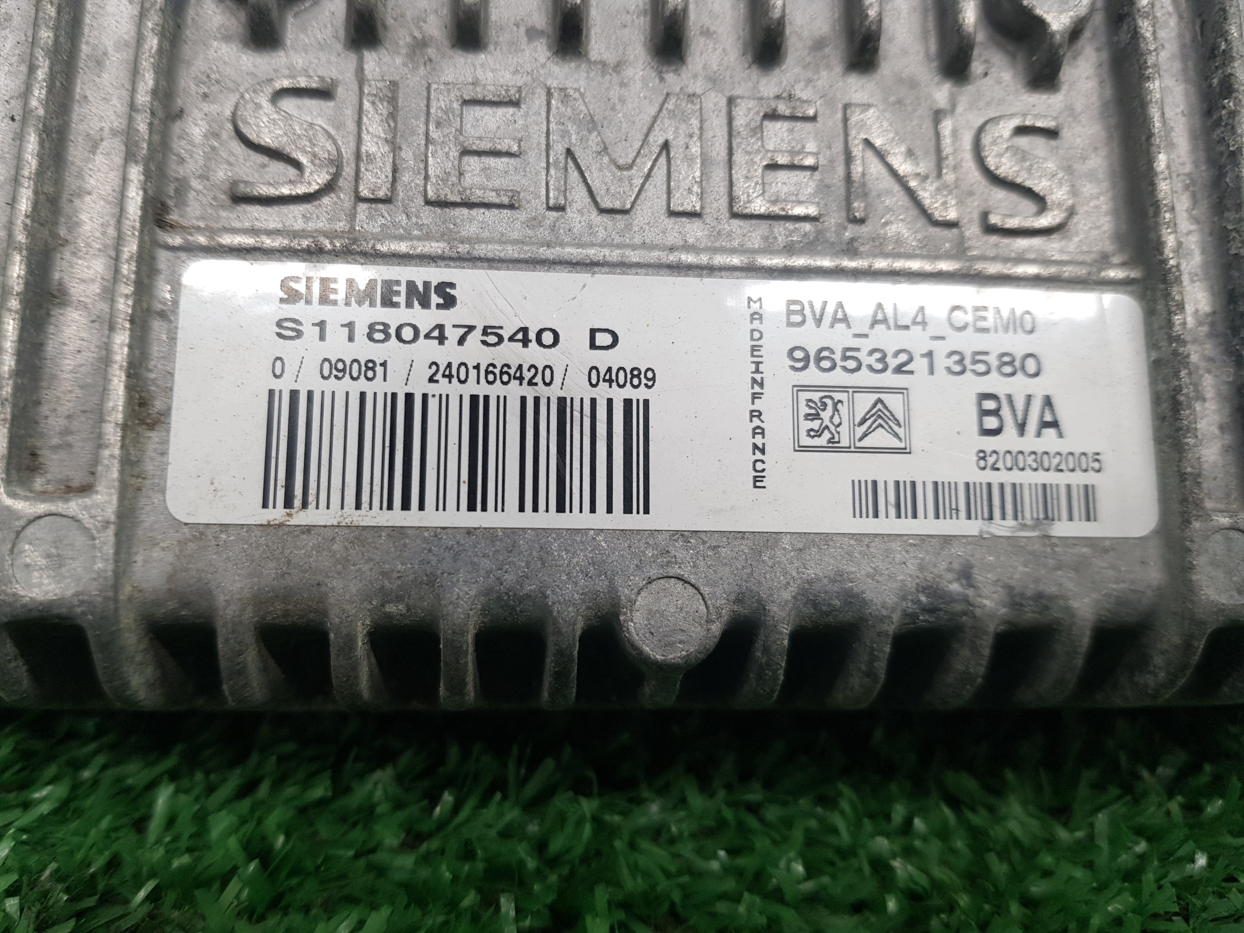 Computer Getriebe getriebe CITROEN C8 9653213580 S118047540D