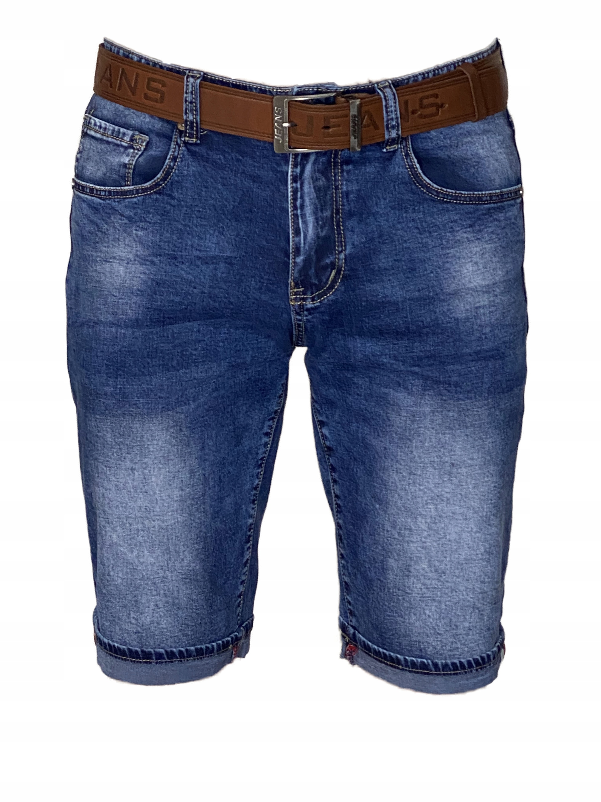 

Męskie Krótkie Spodenki Jeans W33 Pas 86-88