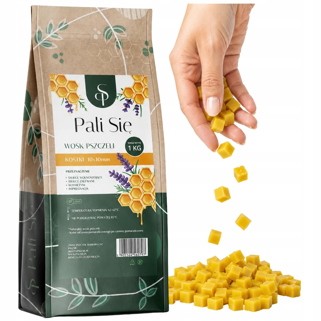 Vosk kostka 1000 g – Pali Się