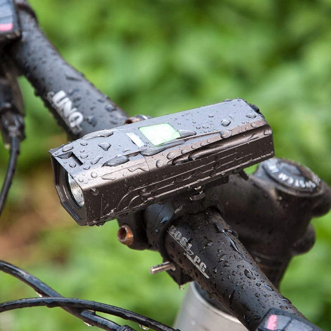 ZESTAW LAMPEK ROWEROWYCH DO ROWERU PRZÓD I TYŁ LED Rodzaj akumulatorowa