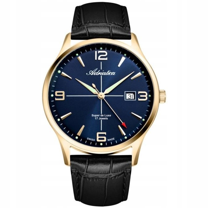 Pánské Hodinky Adriatica A8331.1255M černé