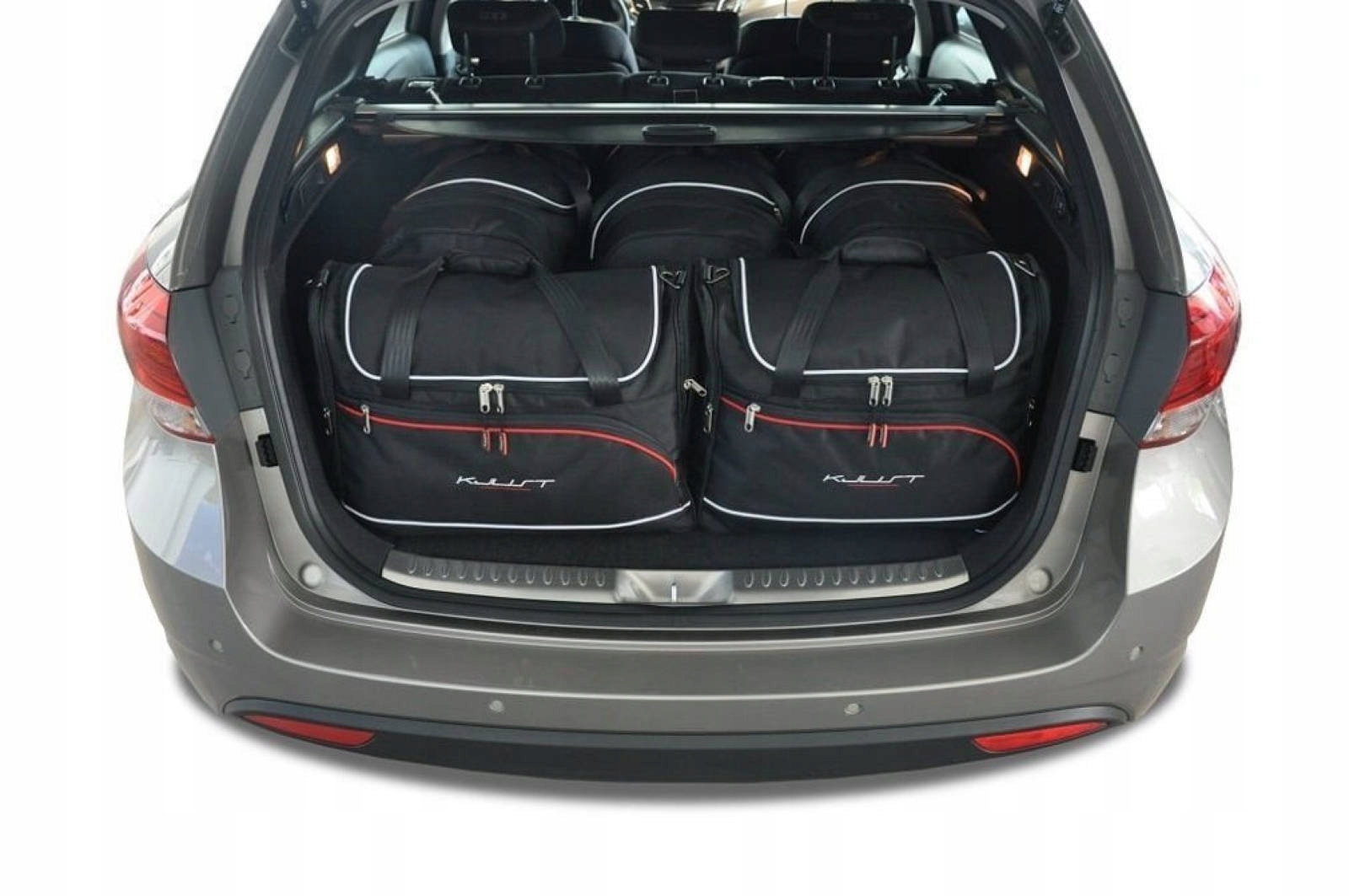 J&j Automotive Sada 5ks cestovných tašiek Aero pre Hyundai i40 Kombi 2011+