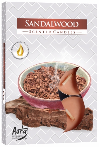 

Podgrzewacze Tealight Świeczki Zapachowe 6SZT Sand
